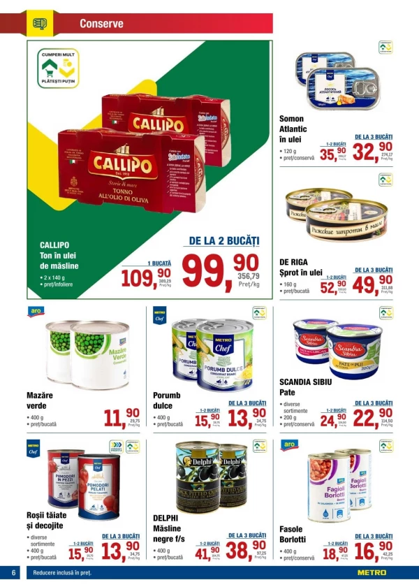 Catalog Metro - Catalogul cu reduceri, pagina 6: reduceri și oferte 1 – 14 octombrie 2026