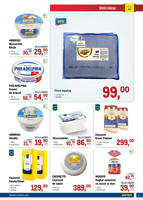 Catalog Metro - Catalogul cu reduceri, pagina 3: reduceri și oferte 1 – 14 octombrie 2026