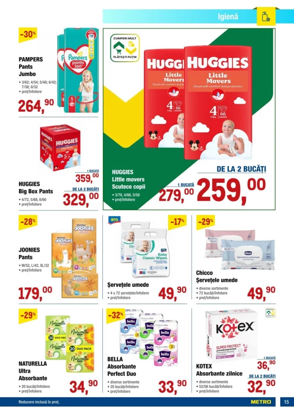 Catalog Metro - Catalogul cu reduceri, pagina 15: reduceri și oferte 1 – 14 octombrie 2026