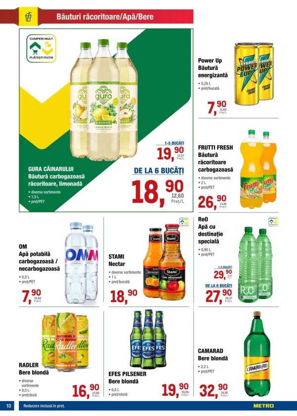 Catalog Metro - Catalogul cu reduceri, pagina 10: reduceri și oferte 1 – 14 octombrie 2026