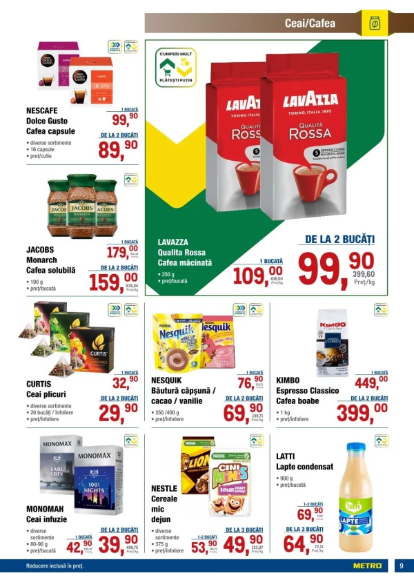 Catalog Metro - Catalogul cu reduceri, pagina 9: reduceri și oferte 1 – 14 octombrie 2026