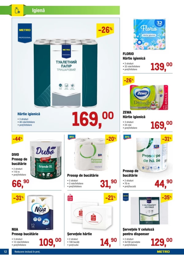 Catalog Metro - Catalogul cu reduceri, pagina 12: reduceri și oferte 1 – 14 octombrie 2026