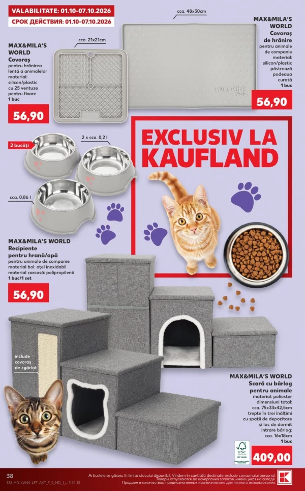 Catalog Kaufland - Catalogul cu reduceri, pagina 38: reduceri și oferte 1 – 7 octombrie 2026