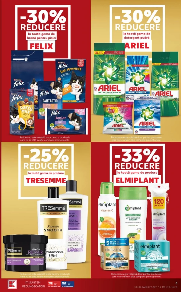 Catalog Kaufland - Catalogul cu reduceri, pagina 3: reduceri și oferte 1 – 7 octombrie 2026