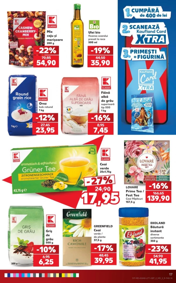 Catalog Kaufland - Catalogul cu reduceri, pagina 17: reduceri și oferte 1 – 7 octombrie 2026