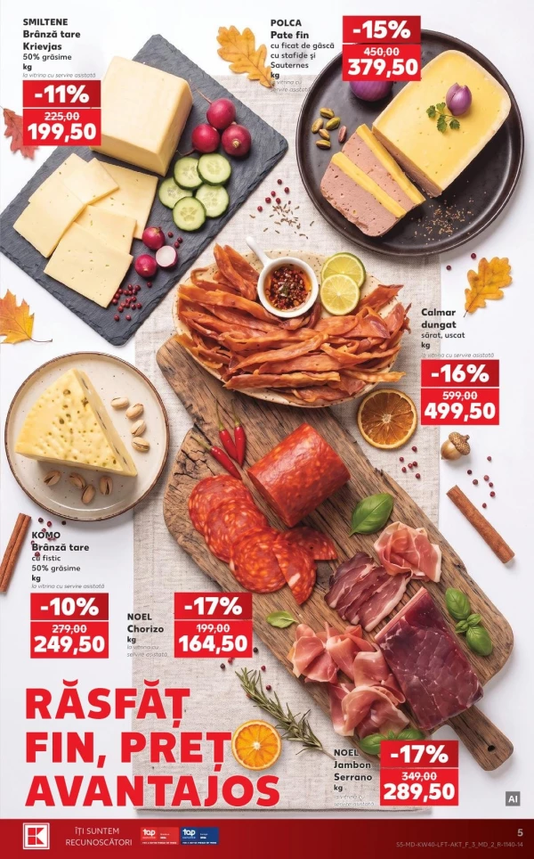 Catalog Kaufland - Catalogul cu reduceri, pagina 5: reduceri și oferte 1 – 7 octombrie 2026