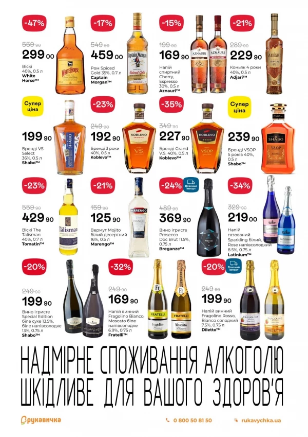 Каталог Рукавичка - Каталог знижок, сторінка 22: знижки та акції 1 – 14 жовтня 2026