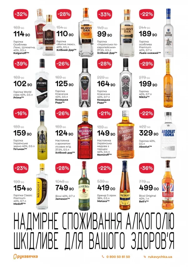 Каталог Рукавичка - Каталог знижок, сторінка 21: знижки та акції 1 – 14 жовтня 2026