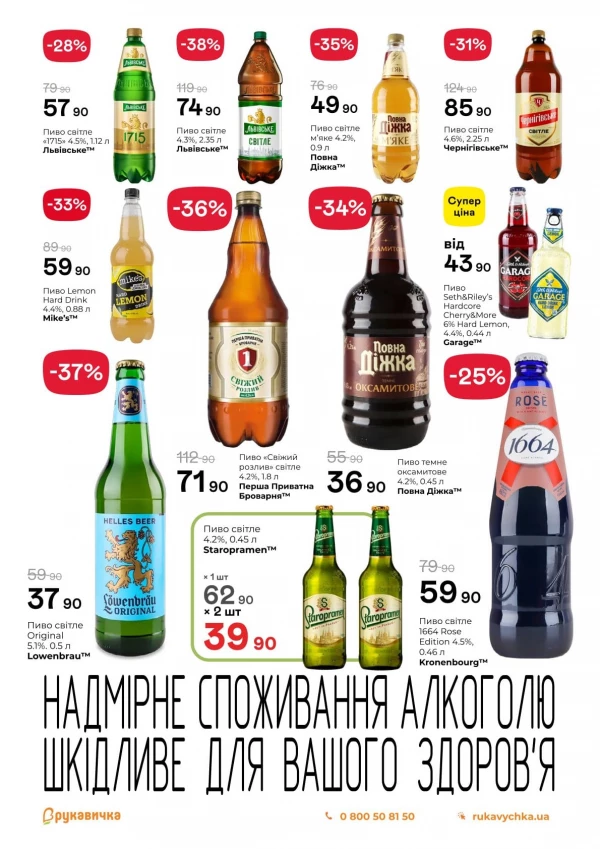 Каталог Рукавичка - Каталог знижок, сторінка 24: знижки та акції 1 – 14 жовтня 2026