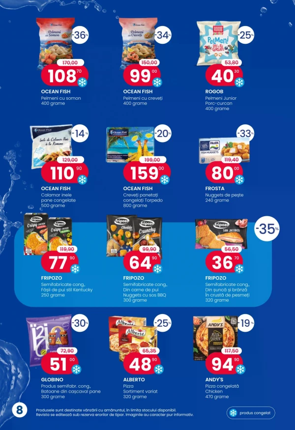 Catalog Ocean Fish - Catalogul cu reduceri, pagina 8: reduceri și oferte 1 octombrie – 1 noiembrie 2026