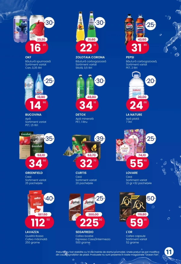 Catalog Ocean Fish - Catalogul cu reduceri, pagina 11: reduceri și oferte 1 octombrie – 1 noiembrie 2026