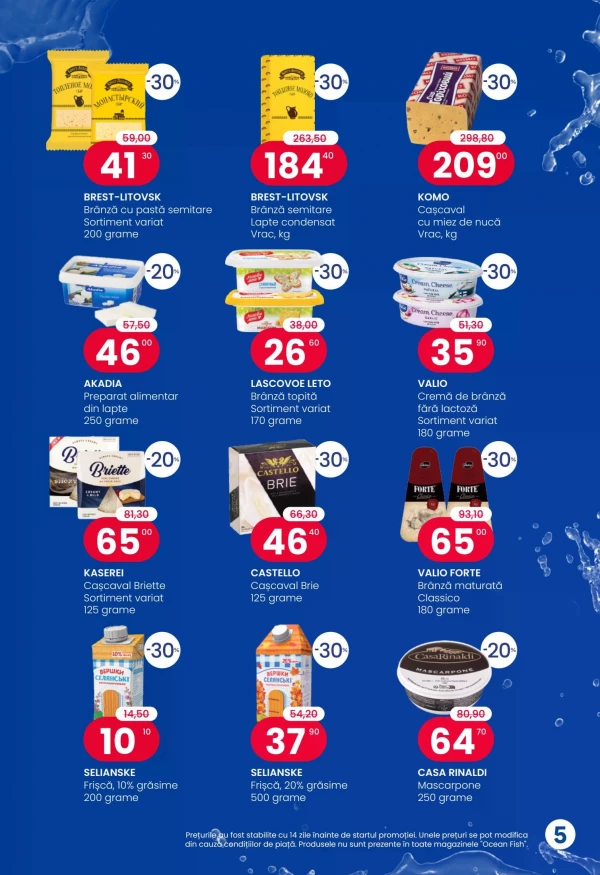 Catalog Ocean Fish - Catalogul cu reduceri, pagina 5: reduceri și oferte 1 octombrie – 1 noiembrie 2026