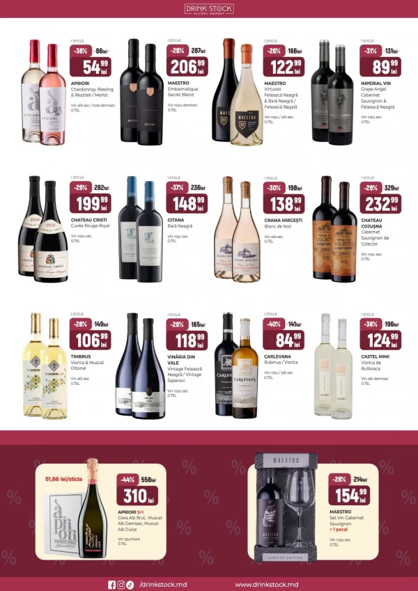 Catalog Drink Stock - Catalogul cu reduceri, pagina 2: reduceri și oferte 1 – 31 octombrie 2026