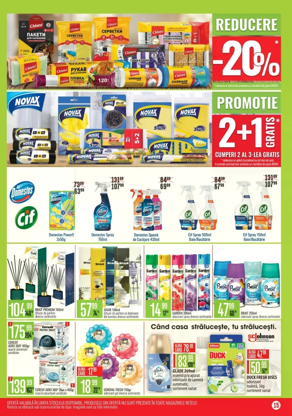 Catalog Mega Alina - Mega Alina Discounter, pagina 15: reduceri și oferte 1 – 31 octombrie 2026