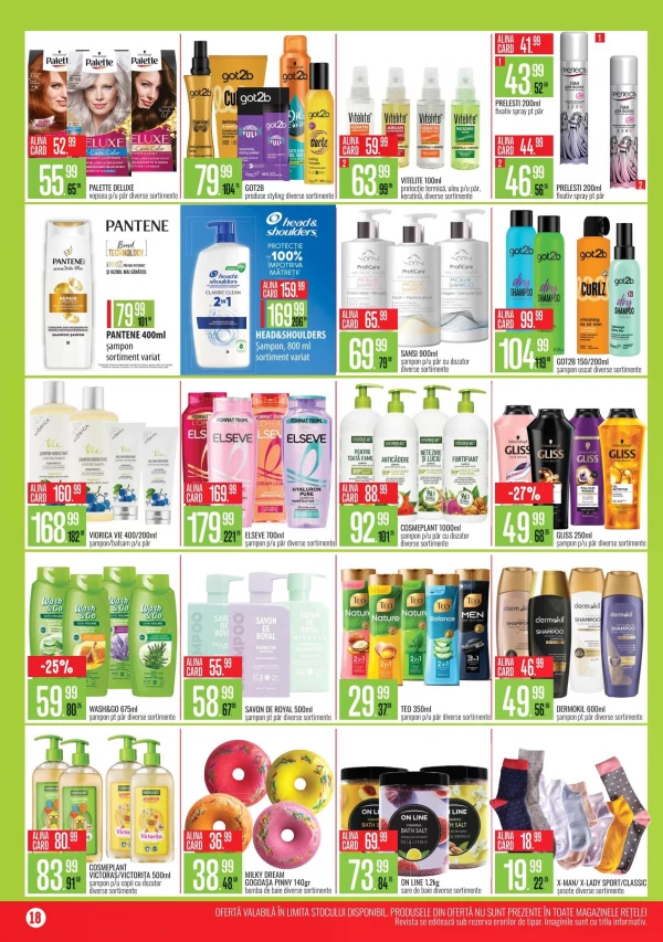 Catalog Mega Alina - Mega Alina Discounter, pagina 18: reduceri și oferte 1 – 31 octombrie 2026
