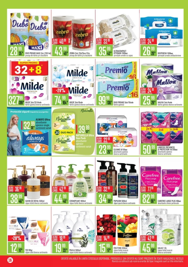 Catalog Mega Alina - Mega Alina Discounter, pagina 16: reduceri și oferte 1 – 31 octombrie 2026