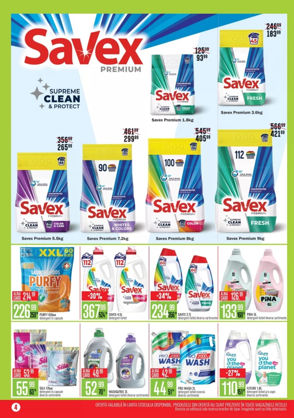 Catalog Mega Alina - Catalogul cu reduceri, pagina 4: reduceri și oferte 1 – 31 octombrie 2026