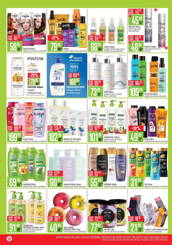 Catalog Mega Alina - Catalogul cu reduceri, pagina 10: reduceri și oferte 1 – 31 octombrie 2026