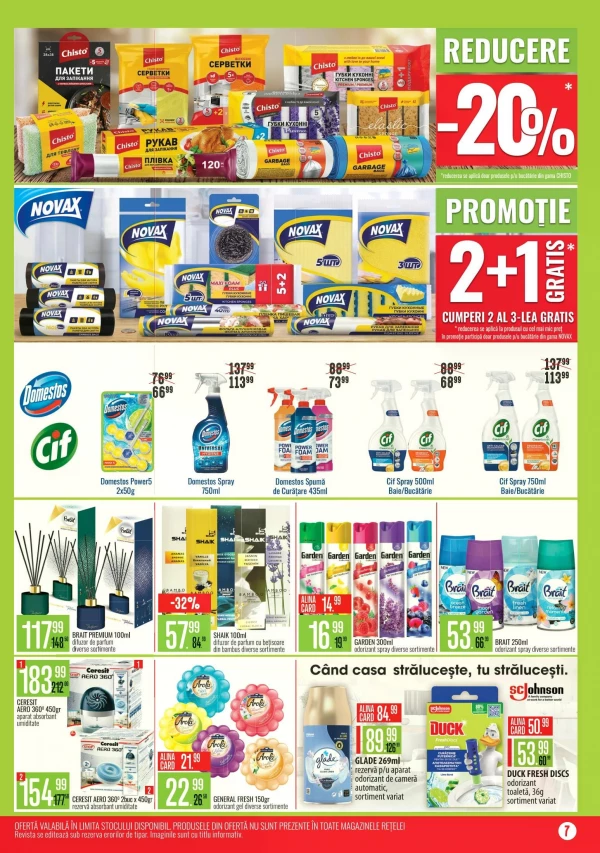 Catalog Mega Alina - Catalogul cu reduceri, pagina 7: reduceri și oferte 1 – 31 octombrie 2026