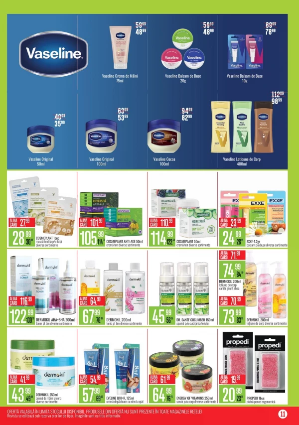 Catalog Mega Alina - Catalogul cu reduceri, pagina 11: reduceri și oferte 1 – 31 octombrie 2026