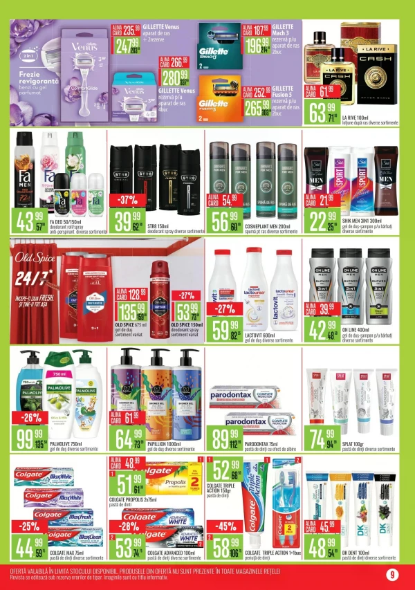 Catalog Mega Alina - Catalogul cu reduceri, pagina 9: reduceri și oferte 1 – 31 octombrie 2026
