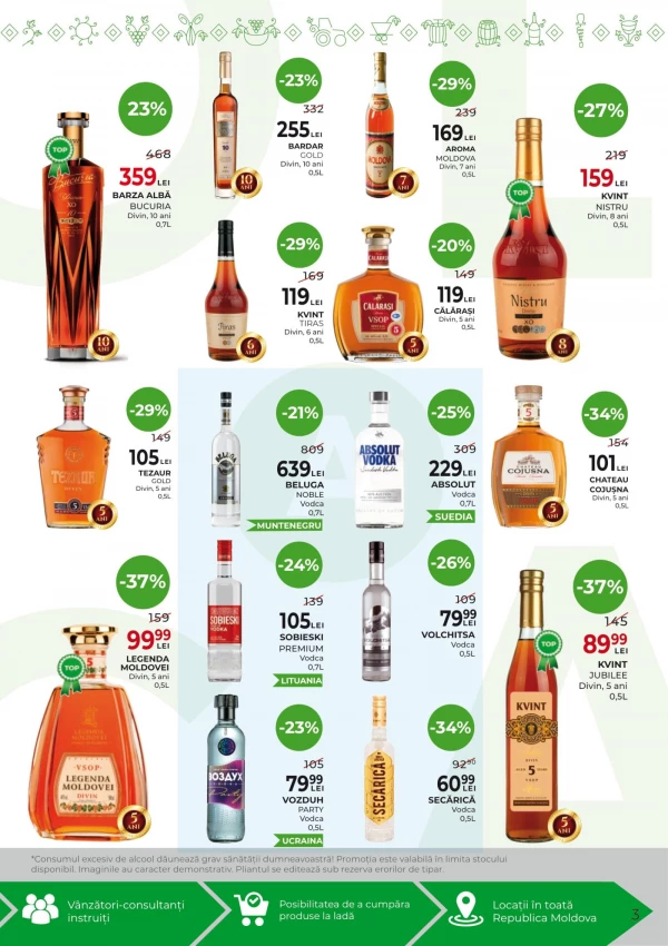 Catalog AlcoMarket - Catalogul cu reduceri, pagina 3: reduceri și oferte 8 – 21 octombrie 2026