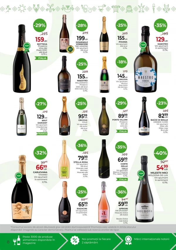 Catalog AlcoMarket - Catalogul cu reduceri, pagina 8: reduceri și oferte 8 – 21 octombrie 2026