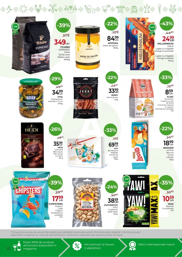 Catalog AlcoMarket - Catalogul cu reduceri, pagina 10: reduceri și oferte 8 – 21 octombrie 2026