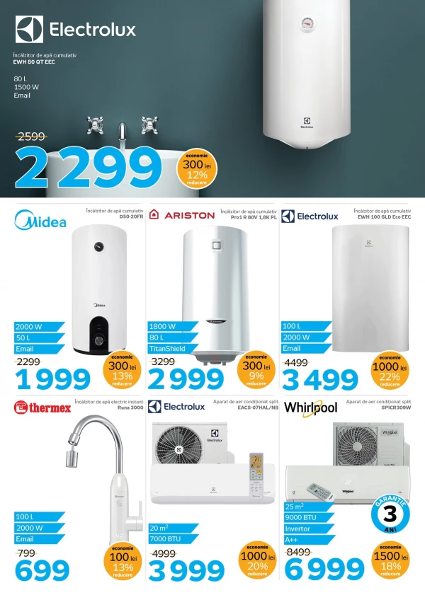 Catalog Maximum - Catalog de încălzitoare și aparate de aer condiționat, pagina 4: reduceri și oferte 6 – 31 octombrie 2026