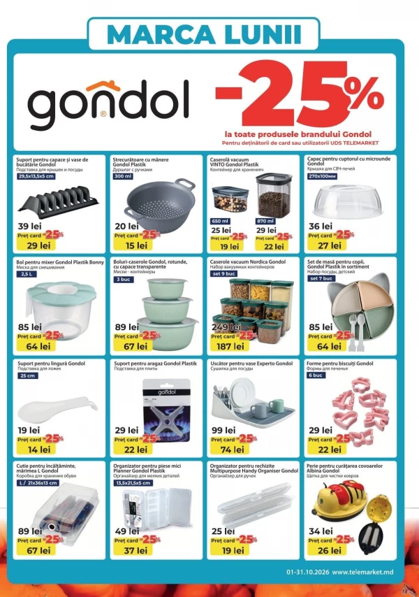 Catalog Telemarket - Catalogul cu reduceri, pagina 2: reduceri și oferte 1 – 18 octombrie 2026