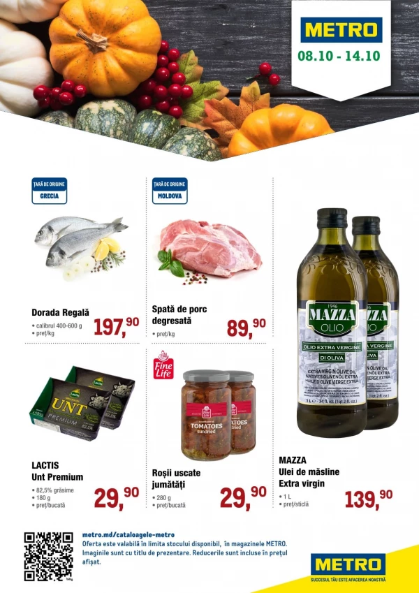 Catalog Metro - Oferte săptămânale la produse proaspete, pagina 5: reduceri și oferte 8 – 14 octombrie 2026