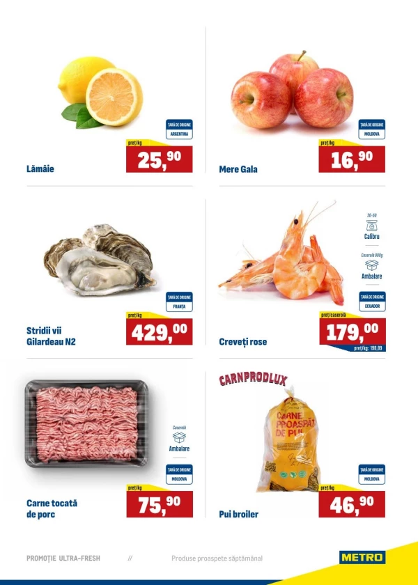 Catalog Metro - Oferte săptămânale la produse proaspete, pagina 3: reduceri și oferte 8 – 14 octombrie 2026