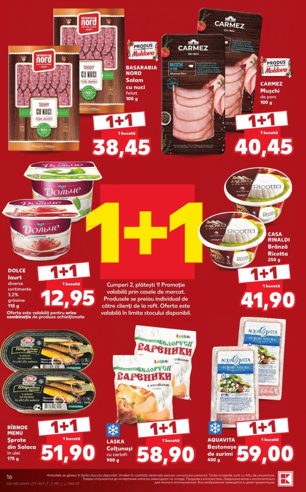 Catalog Kaufland - Catalogul cu reduceri, pagina 16: reduceri și oferte 8 – 14 octombrie 2026