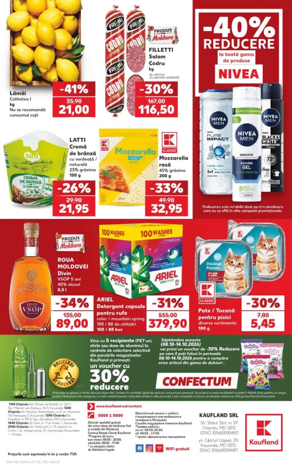 Catalog Kaufland - Catalogul cu reduceri, pagina 42: reduceri și oferte 8 – 14 octombrie 2026