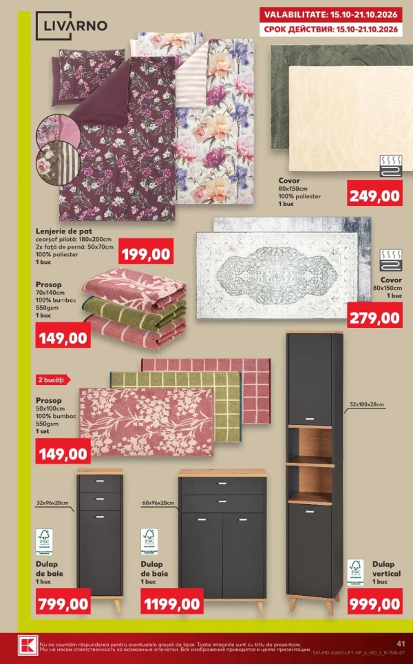 Catalog Kaufland - Catalogul cu reduceri, pagina 41: reduceri și oferte 8 – 14 octombrie 2026