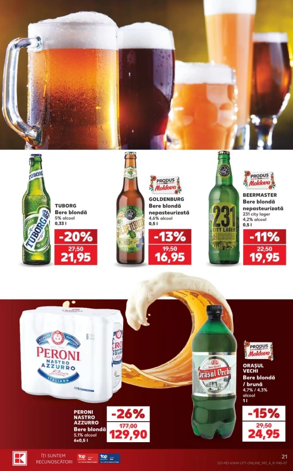 Catalog Kaufland - Catalogul cu reduceri, pagina 21: reduceri și oferte 8 – 14 octombrie 2026