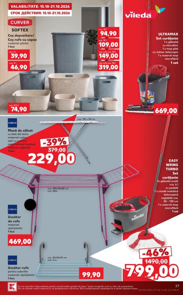 Catalog Kaufland - Catalogul cu reduceri, pagina 37: reduceri și oferte 8 – 14 octombrie 2026