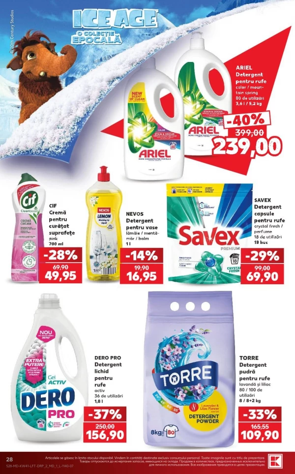 Catalog Kaufland - Catalogul cu reduceri, pagina 28: reduceri și oferte 8 – 14 octombrie 2026