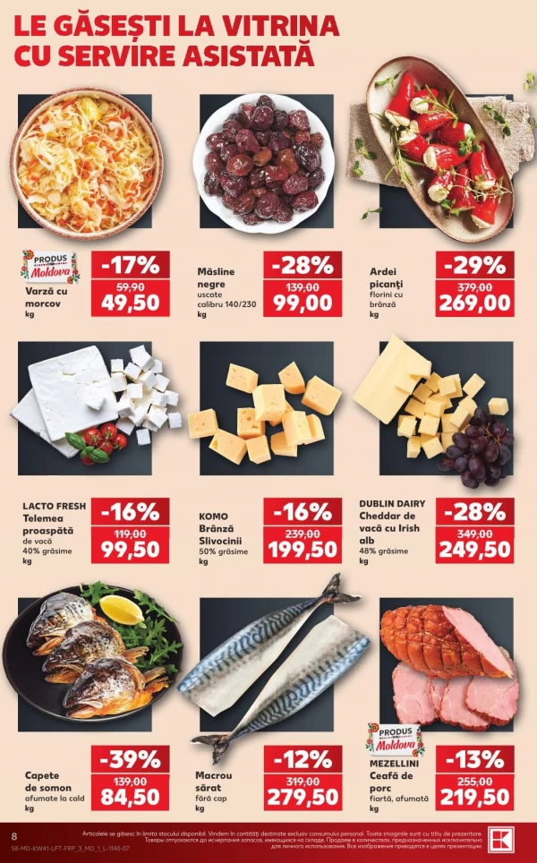 Catalog Kaufland - Catalogul cu reduceri, pagina 8: reduceri și oferte 8 – 14 octombrie 2026