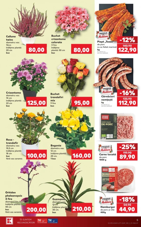 Catalog Kaufland - Catalogul cu reduceri, pagina 5: reduceri și oferte 8 – 14 octombrie 2026