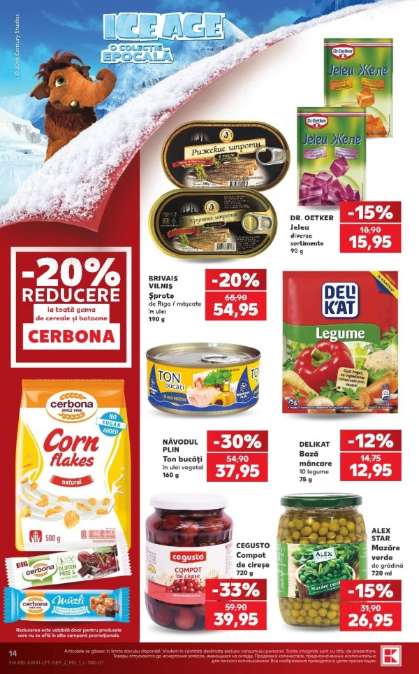 Catalog Kaufland - Catalogul cu reduceri, pagina 14: reduceri și oferte 8 – 14 octombrie 2026