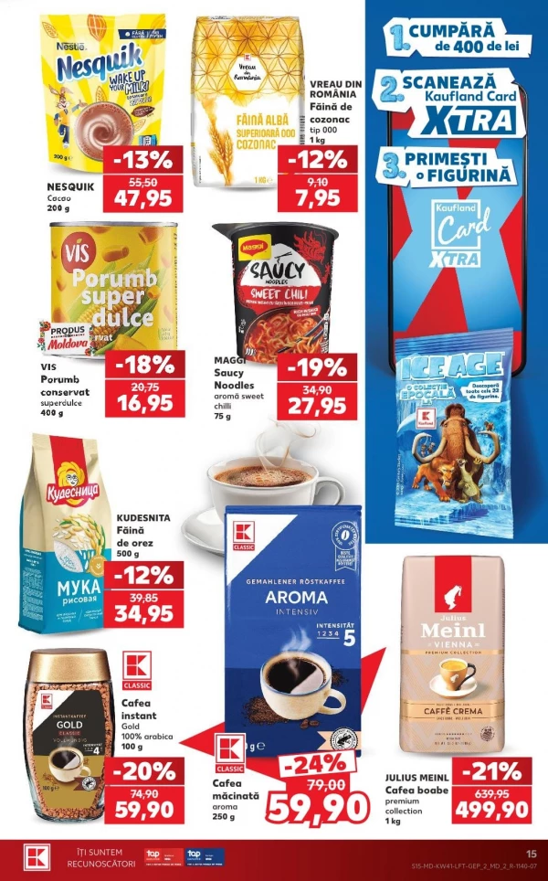 Catalog Kaufland - Catalogul cu reduceri, pagina 15: reduceri și oferte 8 – 14 octombrie 2026