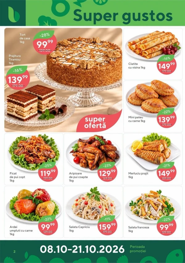 Catalog Bonus - Catalogul cu reduceri, pagina 2: reduceri și oferte 8 – 21 octombrie 2026