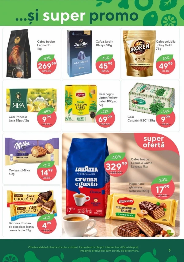 Catalog Bonus - Catalogul cu reduceri, pagina 9: reduceri și oferte 8 – 21 octombrie 2026