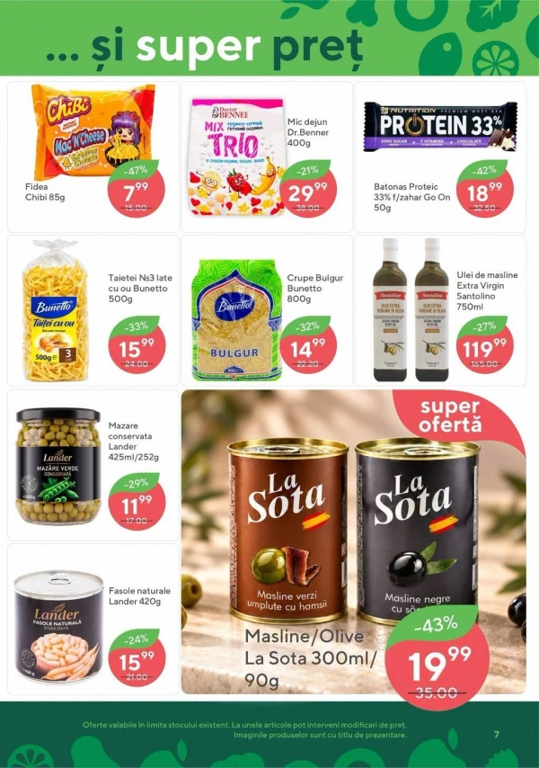Catalog Bonus - Catalogul cu reduceri, pagina 7: reduceri și oferte 8 – 21 octombrie 2026