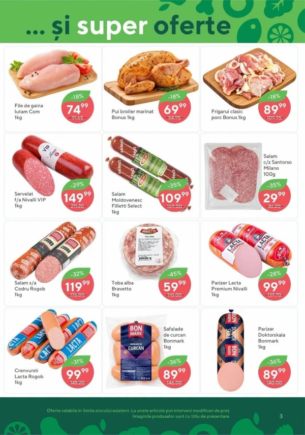 Catalog Bonus - Catalogul cu reduceri, pagina 3: reduceri și oferte 8 – 21 octombrie 2026