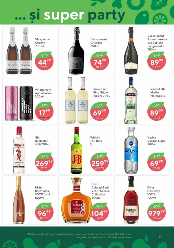 Catalog Bonus - Catalogul cu reduceri, pagina 11: reduceri și oferte 8 – 21 octombrie 2026