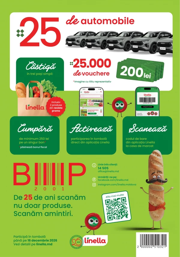 Catalog Linella - Catalogul cu reduceri, pagina 16: reduceri și oferte 8 – 21 octombrie 2026