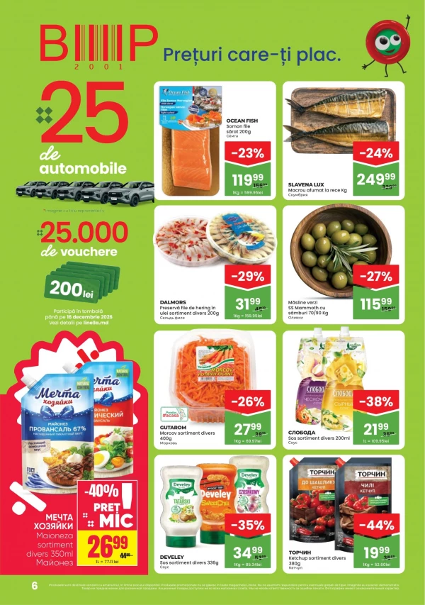 Catalog Linella - Catalogul cu reduceri, pagina 6: reduceri și oferte 8 – 21 octombrie 2026