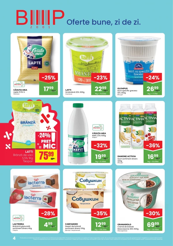 Catalog Linella - Catalogul cu reduceri, pagina 4: reduceri și oferte 8 – 21 octombrie 2026